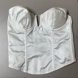 Vintage White Bustier